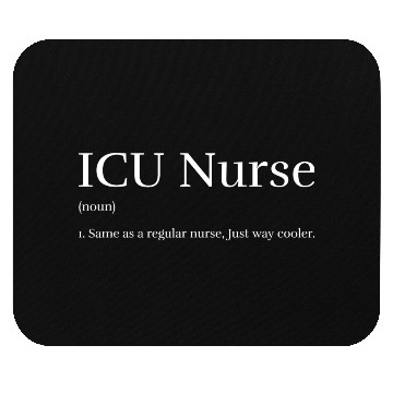 Discover ICU Nurse Mouse Pads