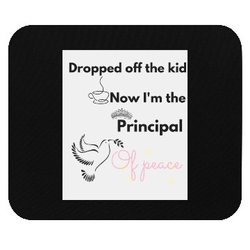 Discover Peaceful Dove with Empowering Message Mouse Pads