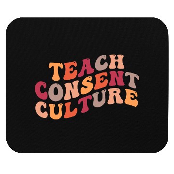 Discover Teach consent culture Mouse Pads
