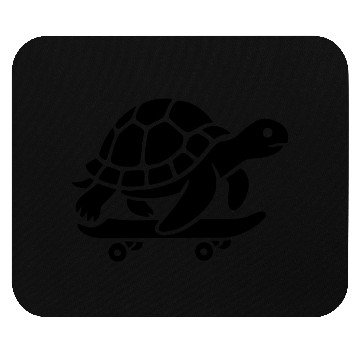 Discover Minimalist turtle skateboard skateboarder Mouse Pads