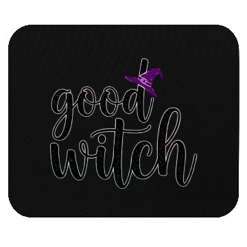 Discover Magical Good Witch Script Design Mouse Pads