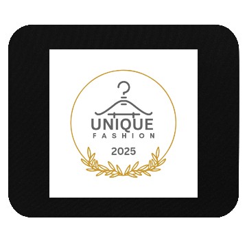 Discover Black And Gold Minimalist Fashion Logo Mouse Pads