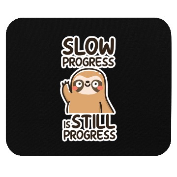 Discover Adorable Sloth Motivation Mouse Pads