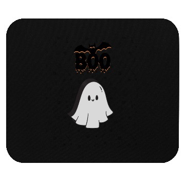 Discover Cute Ghost Halloween Trick or Treat Mouse Pads