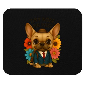 Discover Tiny Nose Big Pose Chihuahua Back to School  Mouse Pads