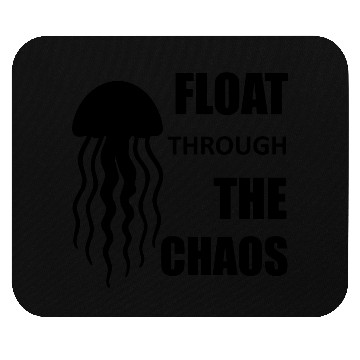 Discover Float Through the Chaos – Jellyfish Calm Design Mouse Pads