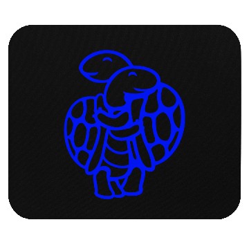 Discover 2 friends two turtle team love couple hugging cute Mouse Pads