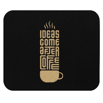 Discover Inspirational Coffee Mug Typography Mouse Pads