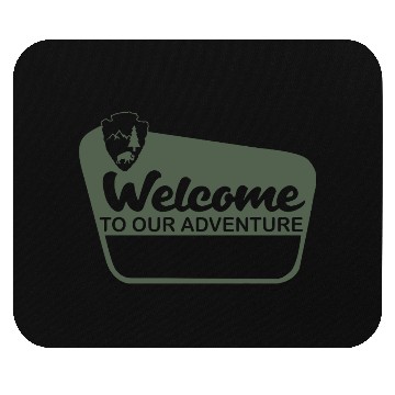Discover Nature-Inspired Wilderness Trek Design Mouse Pads
