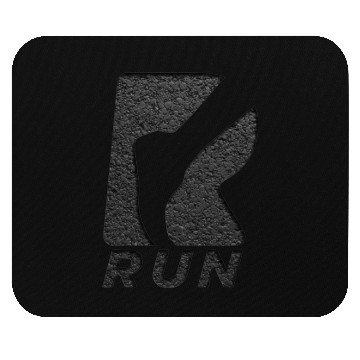 Discover Urban Graffiti Run Logo Design Mouse Pads