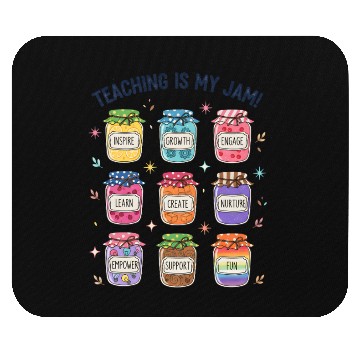 Discover Teaching Is My Jam Cute Teacher Appreciation Mouse Pads