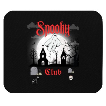 Discover Spooky Club – Gothic Graveyard V Mouse Pads