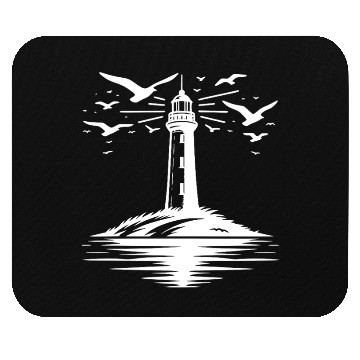 Discover Lighthouse Tattoo Coastal Light For Coastguards Mouse Pads