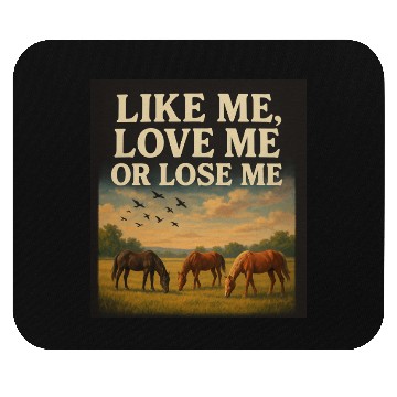 Discover Horse Freedom Inspirational Design Mouse Pads
