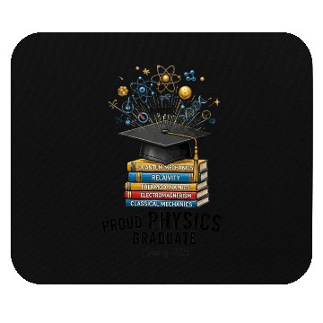 Discover proud physics graduate class of 2026 Mouse Pads