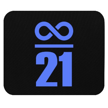 Discover Infinite through 21 Million Bitcoin Infinitely Val Mouse Pads