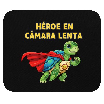 Discover Hero Turtle in Slow Motion Illustration Mouse Pads