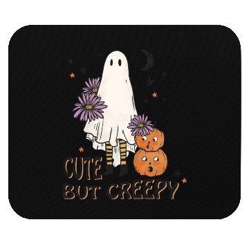 Discover Cute but Creepy Ghost Mouse Pads