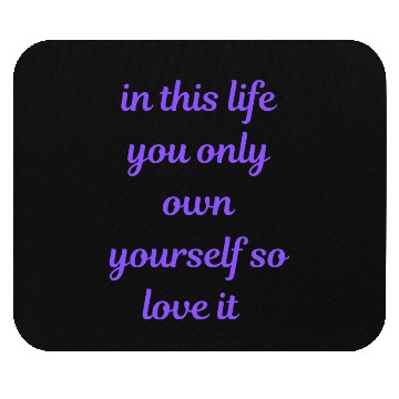 Discover Bold Positive Quote Mouse Pads for Mindful Souls