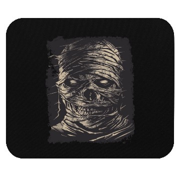 Discover Halloween Scary Mummy  Mouse Pads