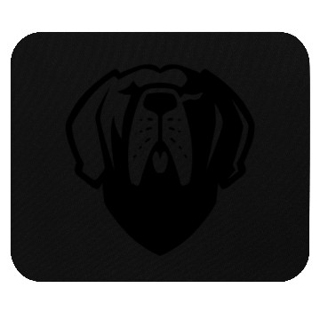 Discover Celestial Moon Dog Phases Line Art Mouse Pads