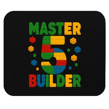 Discover Master Builder Brick System Toys Party Mouse Pads