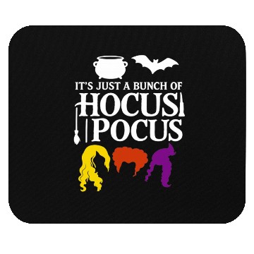 Discover Hocus Pocus Haloween Party Mouse Pads