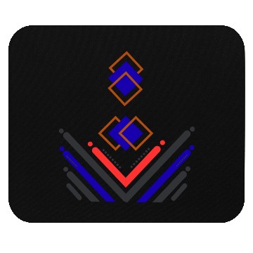 Discover Geometric artistic imagination Mouse Pads