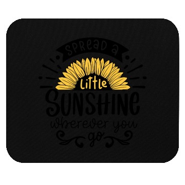 Discover Sunflower Sunshine Mouse Pads