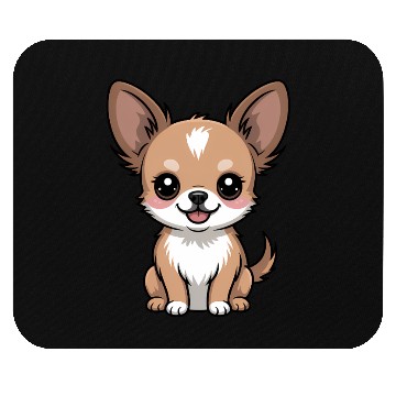 Discover Cute Chihuahua Dog Mouse Pads