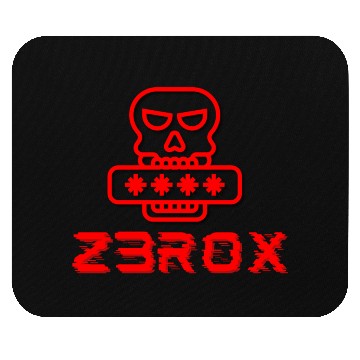 Discover Neon Skull with Techno Blaster Design Mouse Pads