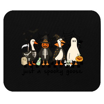 Discover Just A Spooky Goose Halloween Costume Silly Goose Mouse Pads