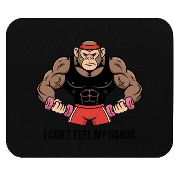 Discover Monkey Gains – Funny Gym Design Mouse Pads