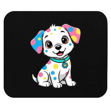Discover Colorful Puppy Design Mouse Pads