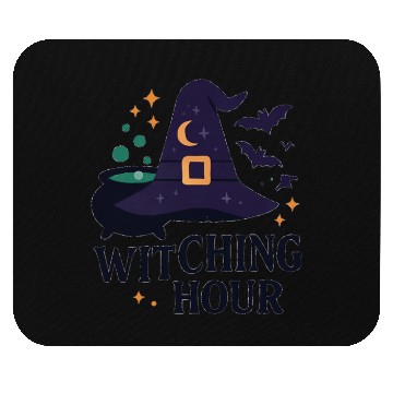 Discover Witching Hour Night Scene Design Mouse Pads