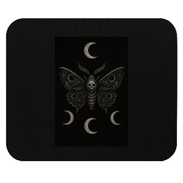 Discover Dark Celestial Butterfly Tapestry Mouse Pads