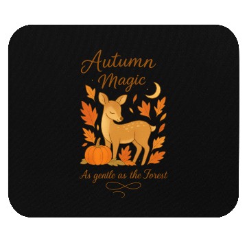 Discover Autumn Magic – As Gentle as the Forest Mouse Pads