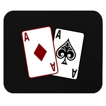 Discover Poker Cards Mouse Pads
