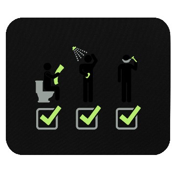 Discover Shit Shower Shave Mouse Pads