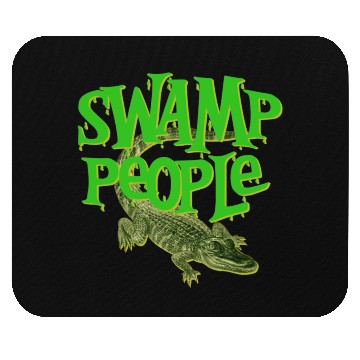 Discover Swamp People Alligators Mouse Pads
