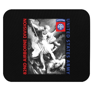 Discover 82nd Airborne - Saint Michael Mouse Pads