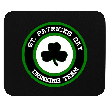 Discover Sta Patrick's Day Drinking Team Mouse Pads