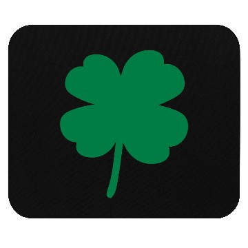 Discover Four Leaf Clover Mouse Pads