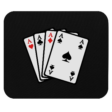 Discover Poker cards Mouse Pads