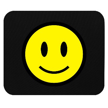 Discover Smiley Face Icon 2c Mouse Pads
