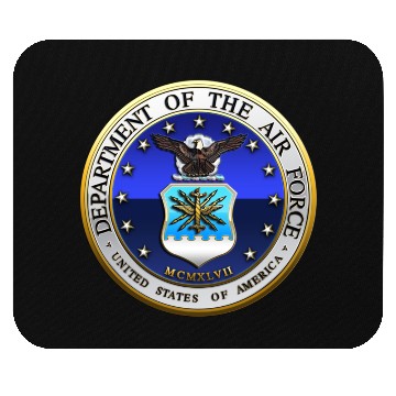 Discover US Air Force (USAF) Seal Mouse Pads