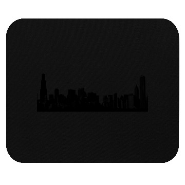 Discover Chicago Skyline Mouse Pads