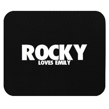 Discover ROCKY LOVES EMILY Mouse Pads