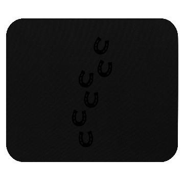 Discover Horseshoe Track Mouse Pads