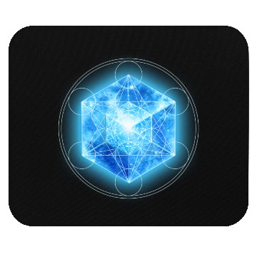 Discover Metatrons Cube with TESSERACT, Hypercube 4D, Mouse Pads